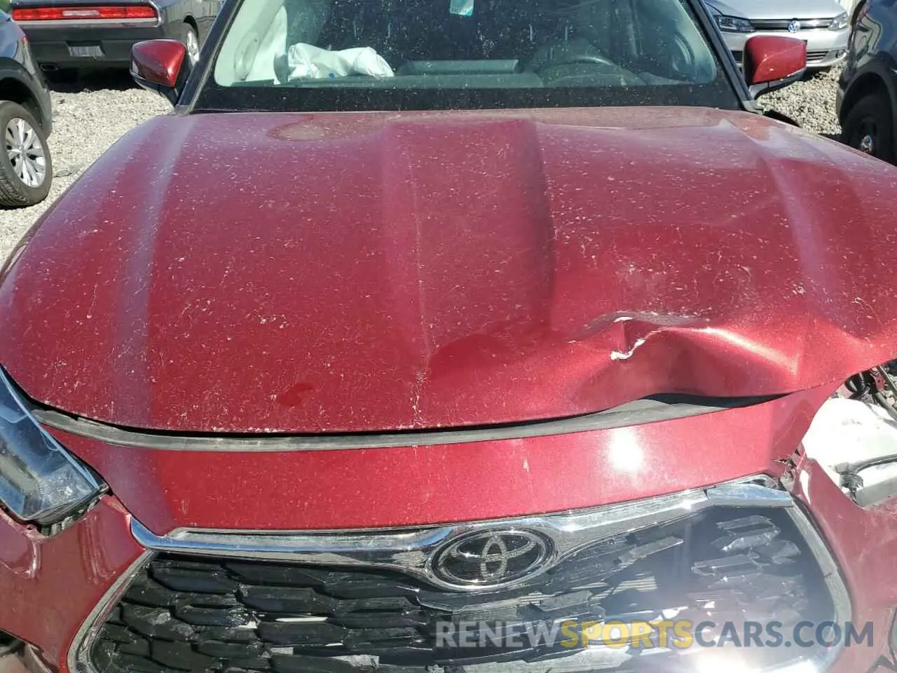 11 Photograph of a damaged car 5TDKDRBH5PS009532 TOYOTA HIGHLANDER 2023