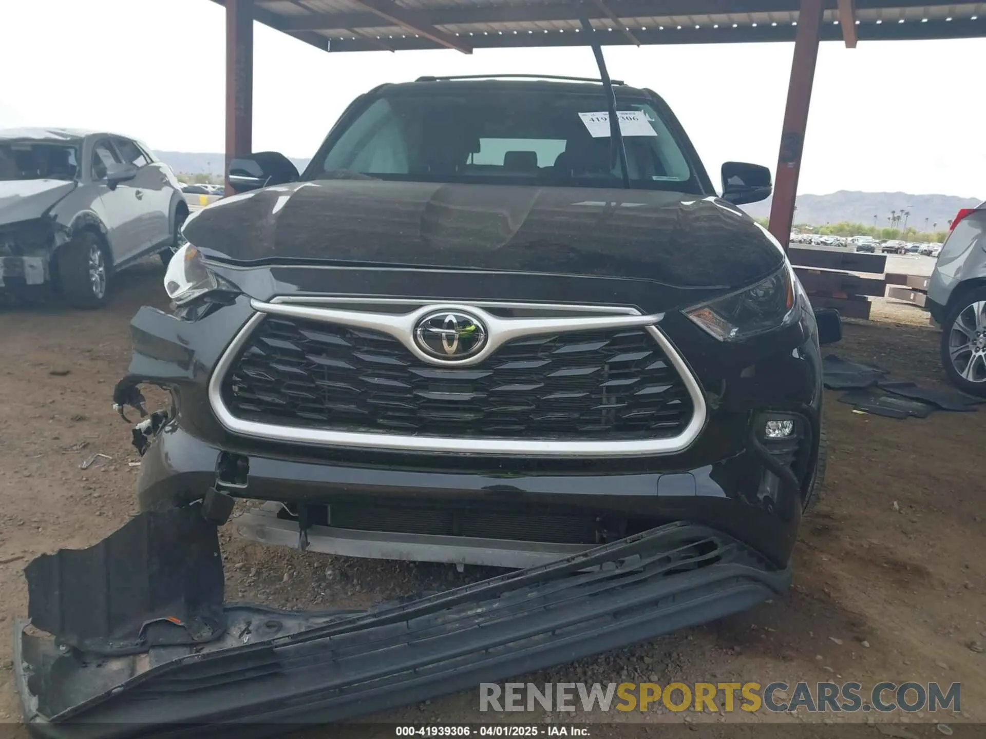 12 Photograph of a damaged car 5TDKDRBH5PS012348 TOYOTA HIGHLANDER 2023