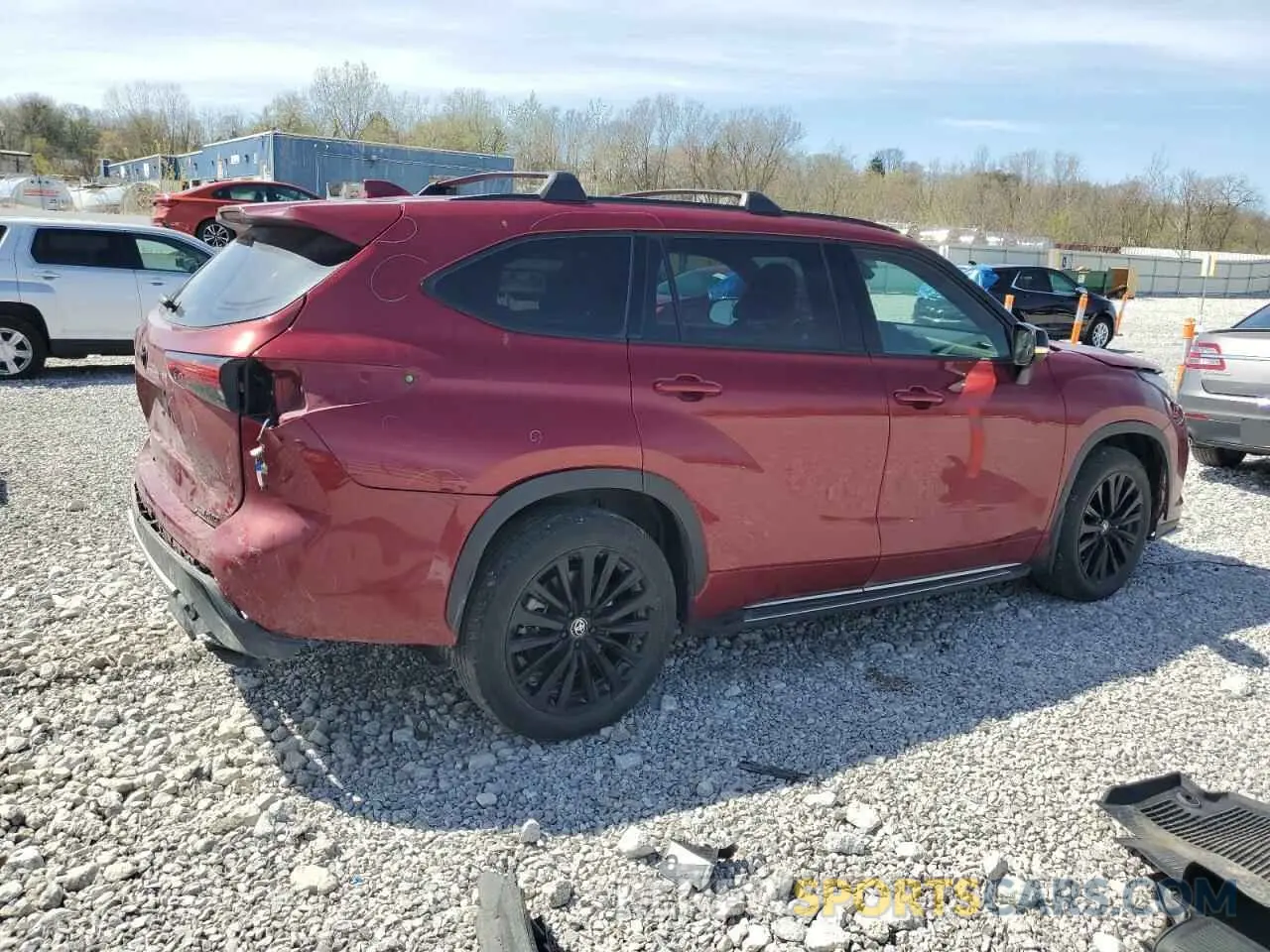 3 Photograph of a damaged car 5TDKDRBH5PS017100 TOYOTA HIGHLANDER 2023