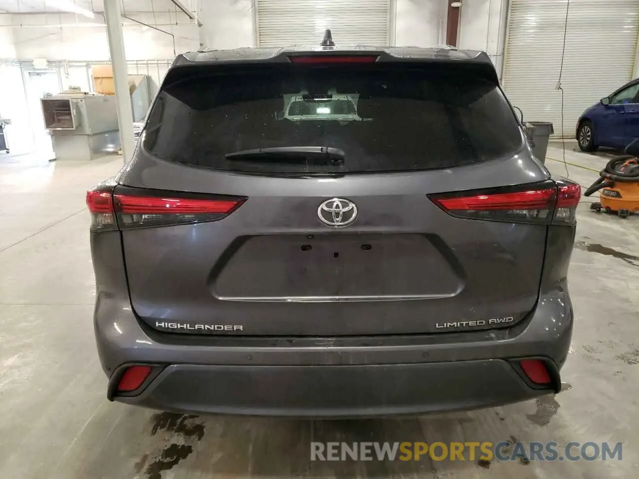 6 Фотография поврежденного автомобиля 5TDKDRBH5PS023754 TOYOTA HIGHLANDER 2023