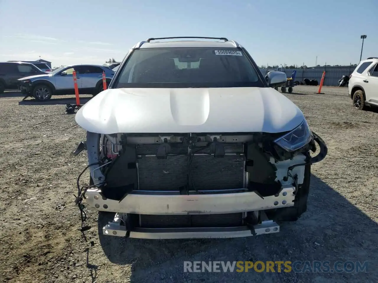 5 Фотография поврежденного автомобиля 5TDKDRBH5PS026654 TOYOTA HIGHLANDER 2023