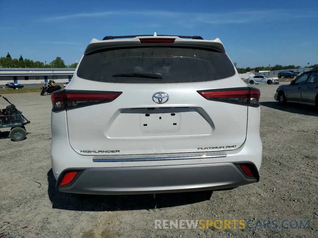 6 Фотография поврежденного автомобиля 5TDKDRBH5PS026654 TOYOTA HIGHLANDER 2023