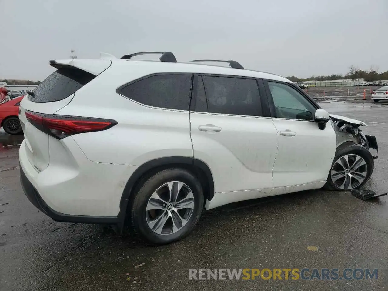 3 Фотография поврежденного автомобиля 5TDKDRBH5PS028565 TOYOTA HIGHLANDER 2023