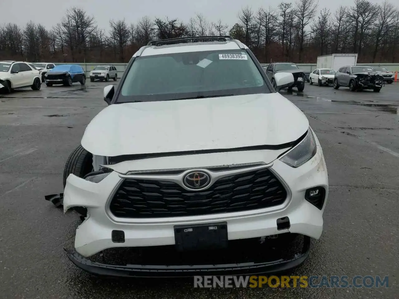 5 Фотография поврежденного автомобиля 5TDKDRBH5PS028565 TOYOTA HIGHLANDER 2023