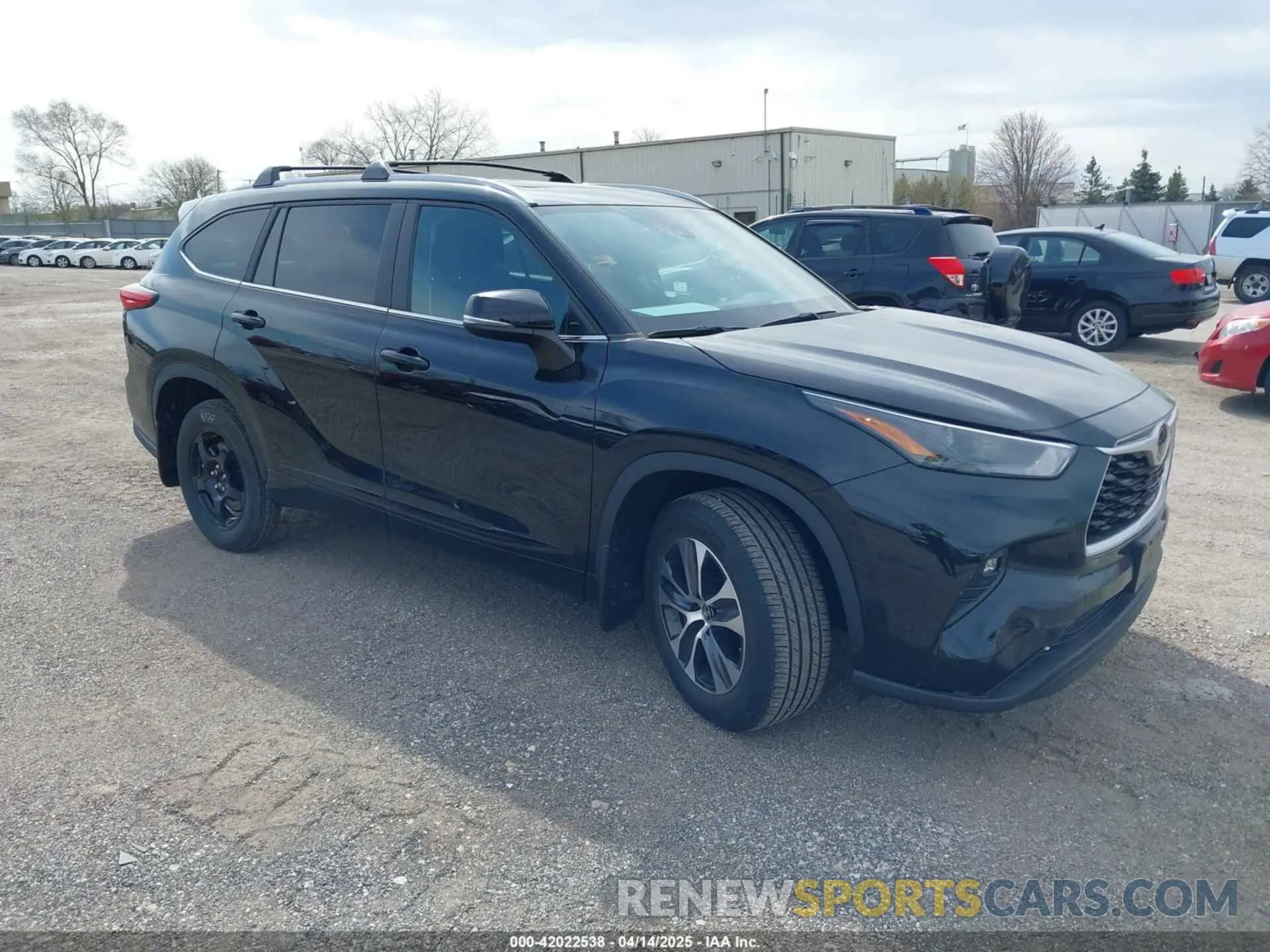 1 Photograph of a damaged car 5TDKDRBH5PS507813 TOYOTA HIGHLANDER 2023