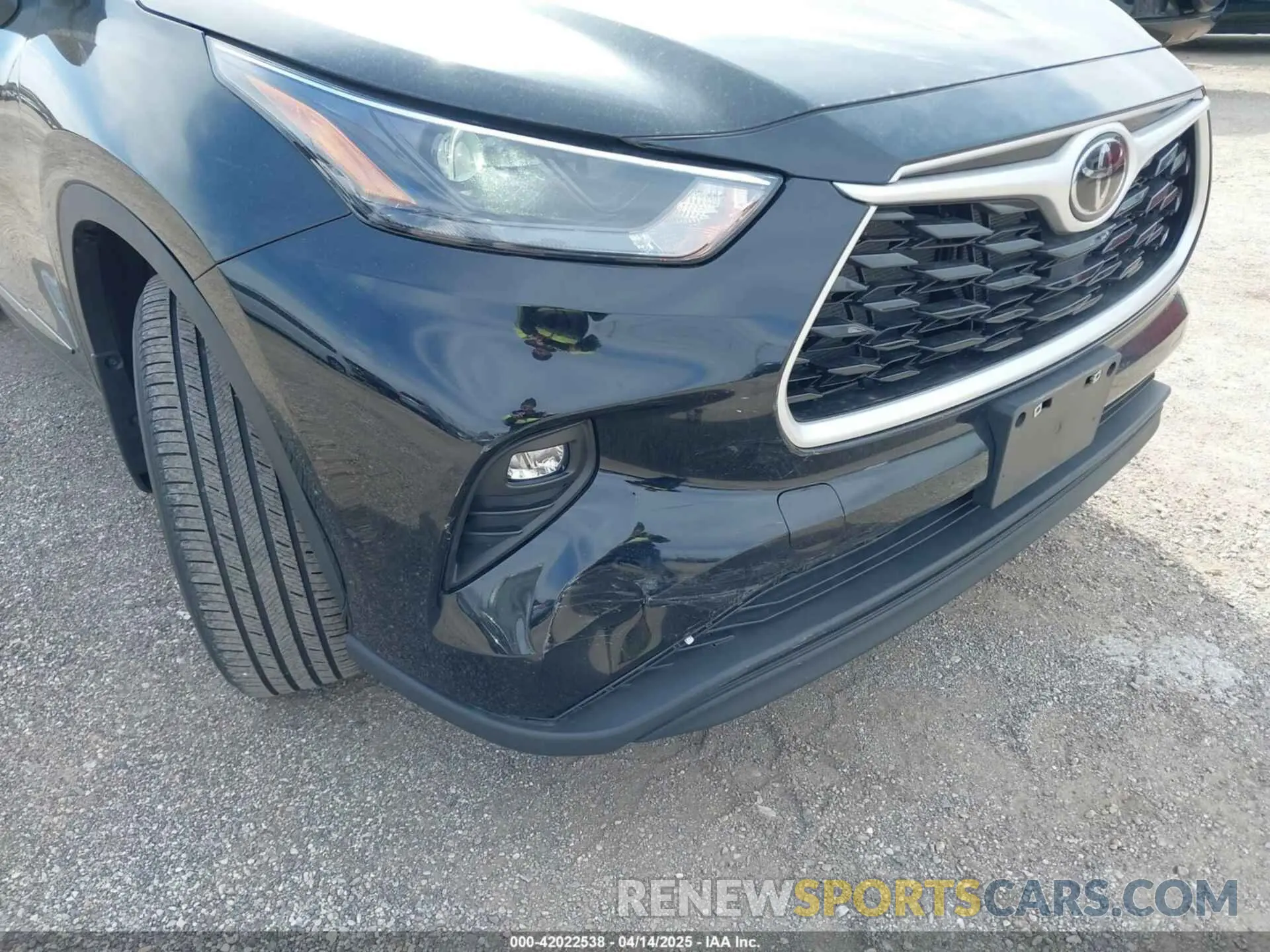 6 Photograph of a damaged car 5TDKDRBH5PS507813 TOYOTA HIGHLANDER 2023