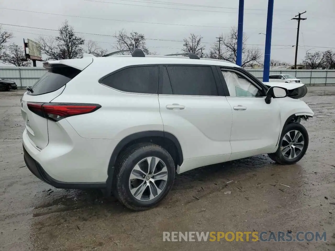 3 Фотография поврежденного автомобиля 5TDKDRBH6PS004792 TOYOTA HIGHLANDER 2023