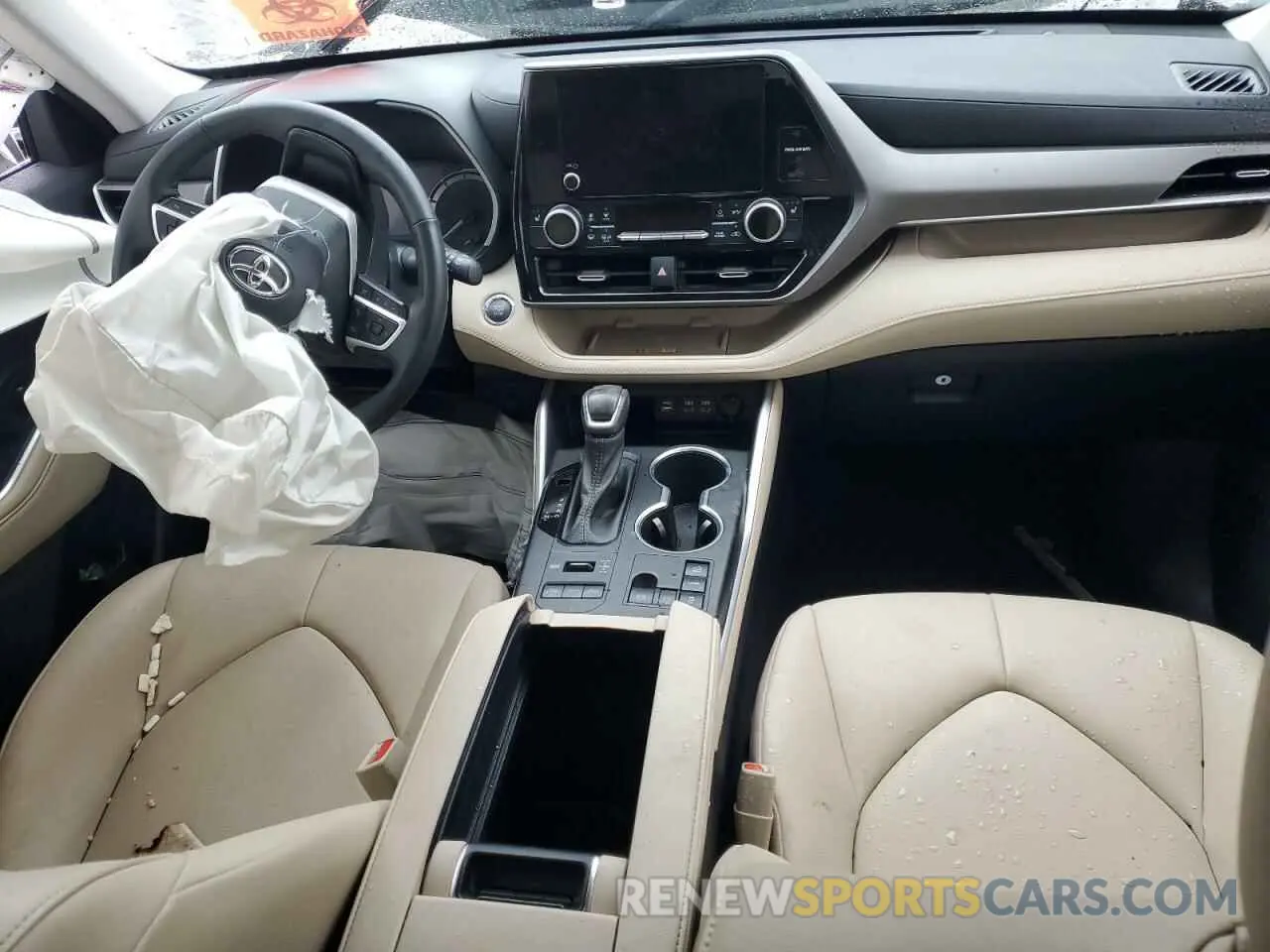 8 Фотография поврежденного автомобиля 5TDKDRBH6PS004792 TOYOTA HIGHLANDER 2023