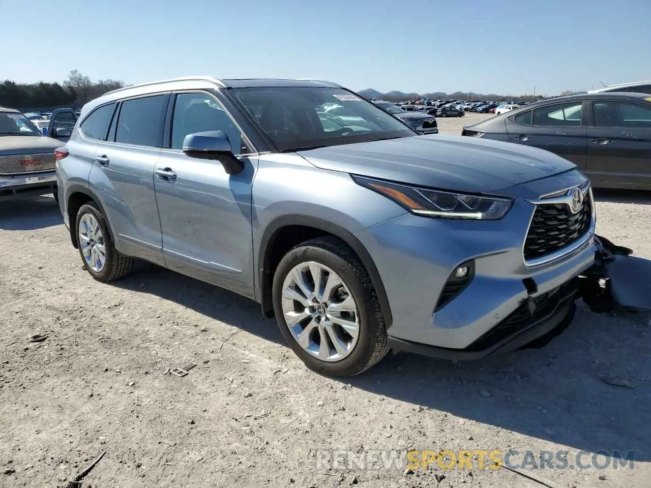 4 Photograph of a damaged car 5TDKDRBH6PS019051 TOYOTA HIGHLANDER 2023