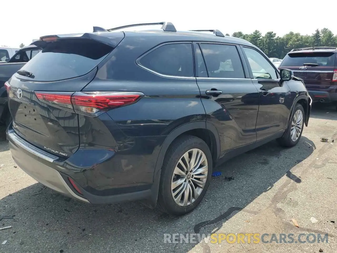 3 Фотография поврежденного автомобиля 5TDKDRBH6PS037128 TOYOTA HIGHLANDER 2023