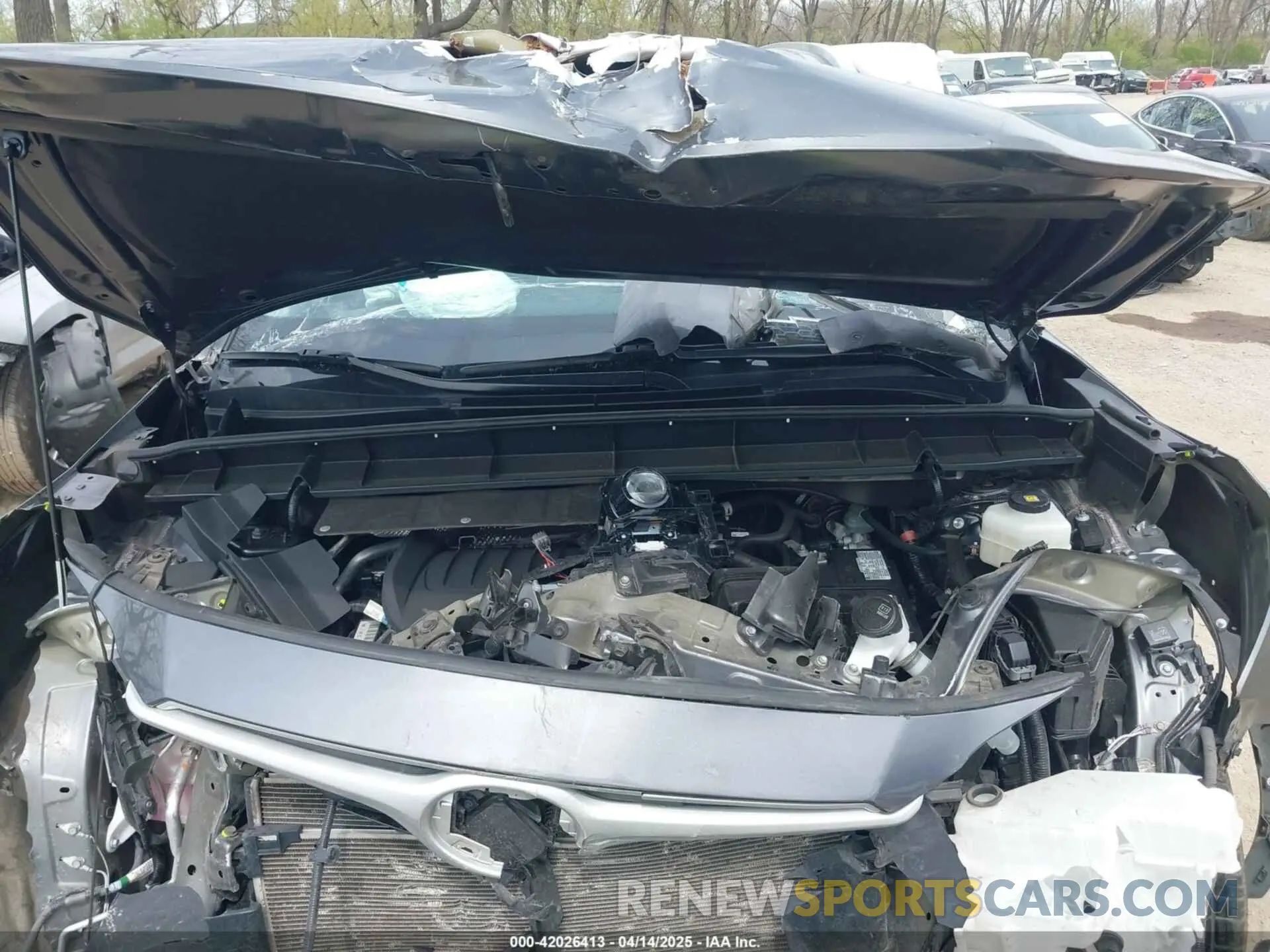 10 Photograph of a damaged car 5TDKDRBH6PS500241 TOYOTA HIGHLANDER 2023
