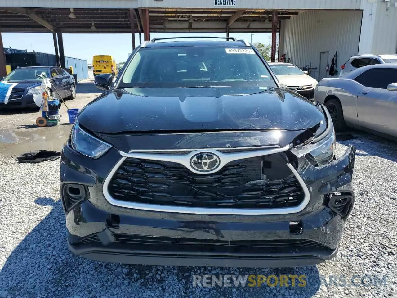 5 Photograph of a damaged car 5TDKDRBH6PS525608 TOYOTA HIGHLANDER 2023