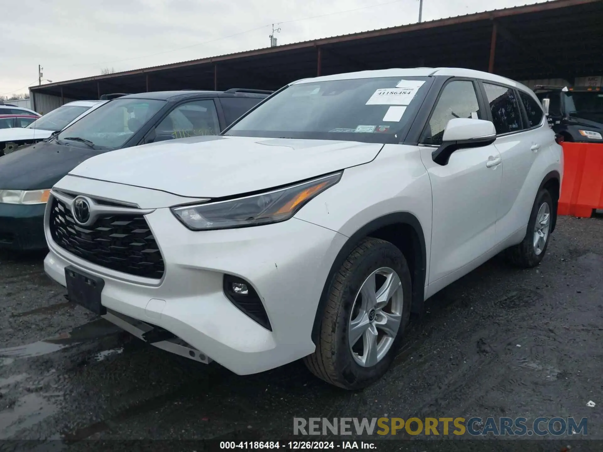 2 Photograph of a damaged car 5TDKDRBH7PS031676 TOYOTA HIGHLANDER 2023