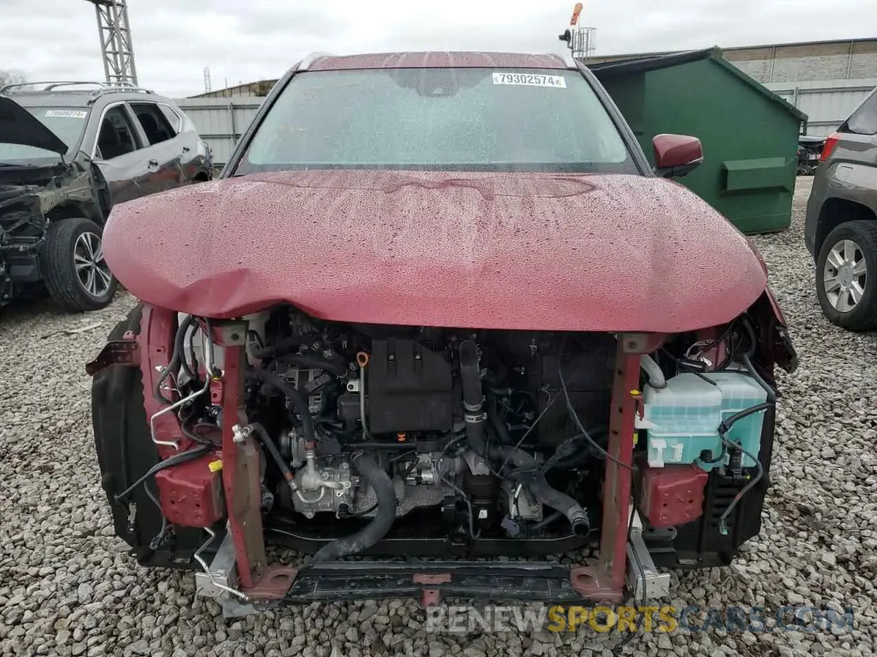 5 Photograph of a damaged car 5TDKDRBH7PS516397 TOYOTA HIGHLANDER 2023