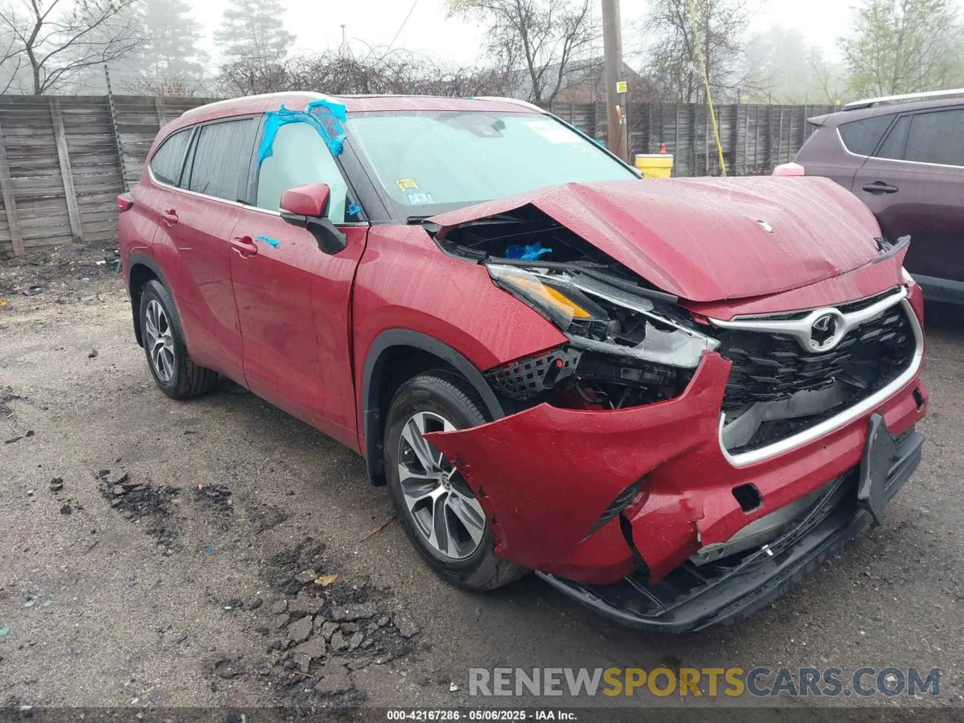13 Photograph of a damaged car 5TDKDRBH8PS021965 TOYOTA HIGHLANDER 2023