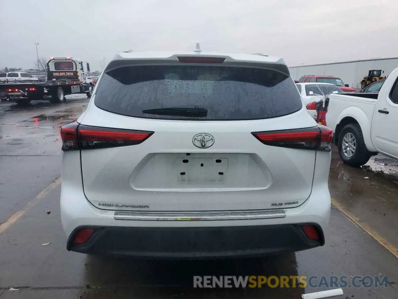 6 Фотография поврежденного автомобиля 5TDKDRBH8PS526890 TOYOTA HIGHLANDER 2023