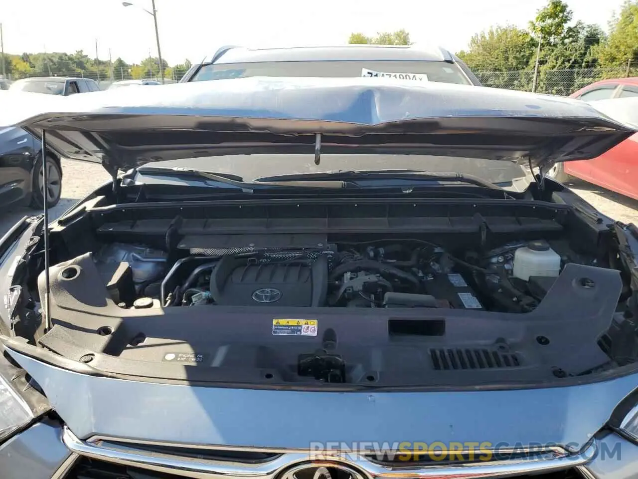 12 Фотография поврежденного автомобиля 5TDKDRBH9PS023739 TOYOTA HIGHLANDER 2023