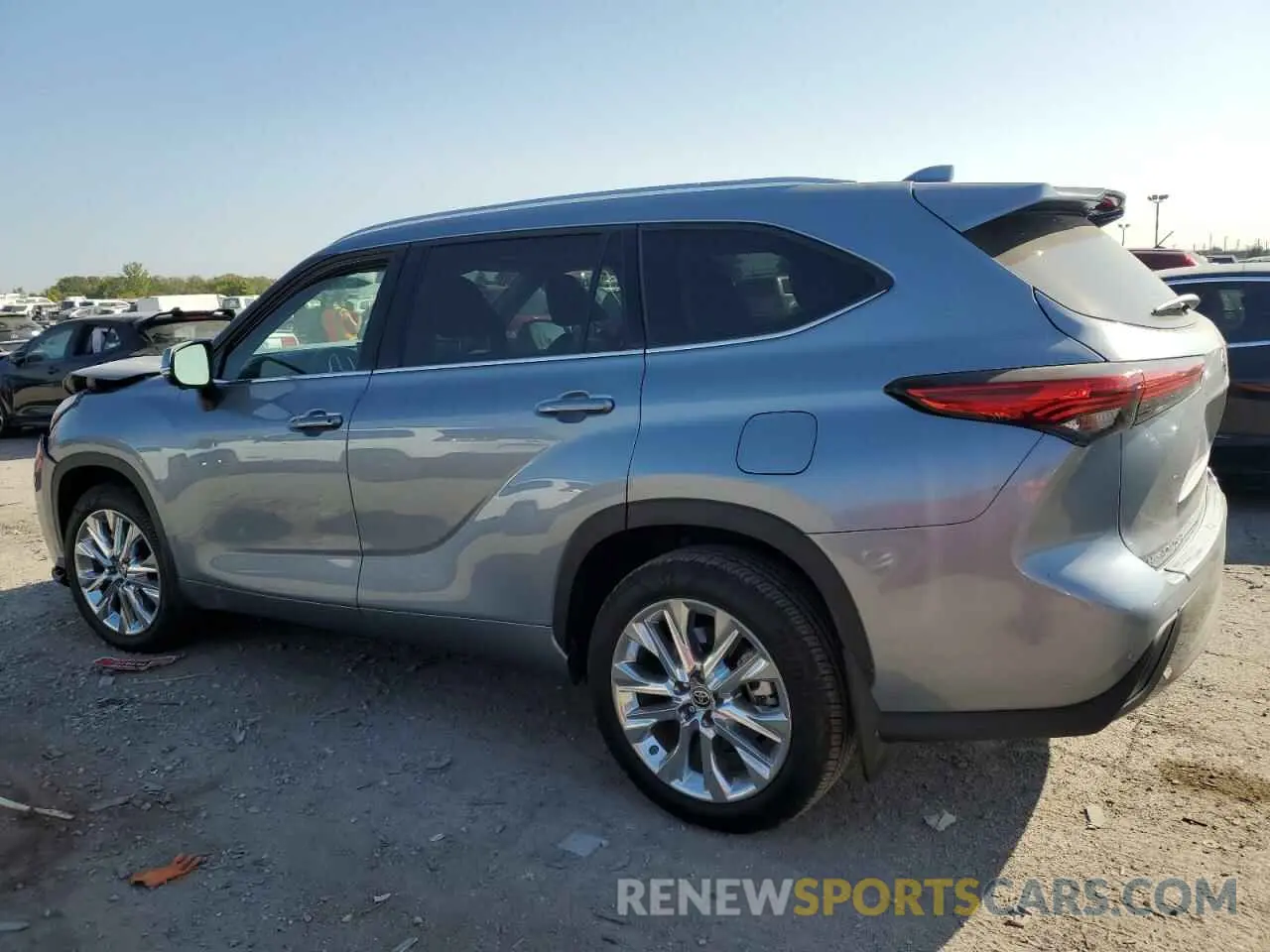 2 Фотография поврежденного автомобиля 5TDKDRBH9PS023739 TOYOTA HIGHLANDER 2023