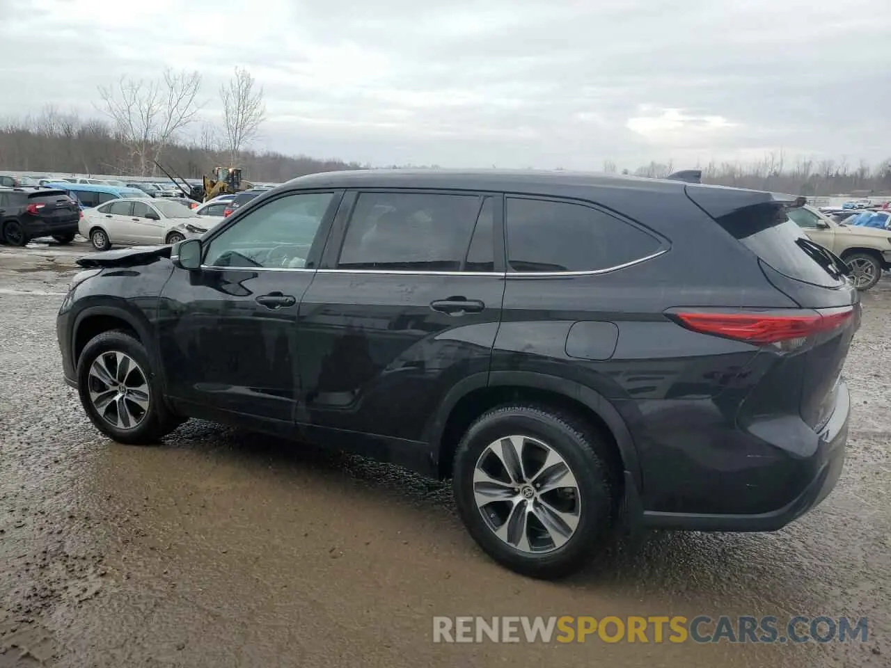 2 Photograph of a damaged car 5TDKDRBH9PS025099 TOYOTA HIGHLANDER 2023