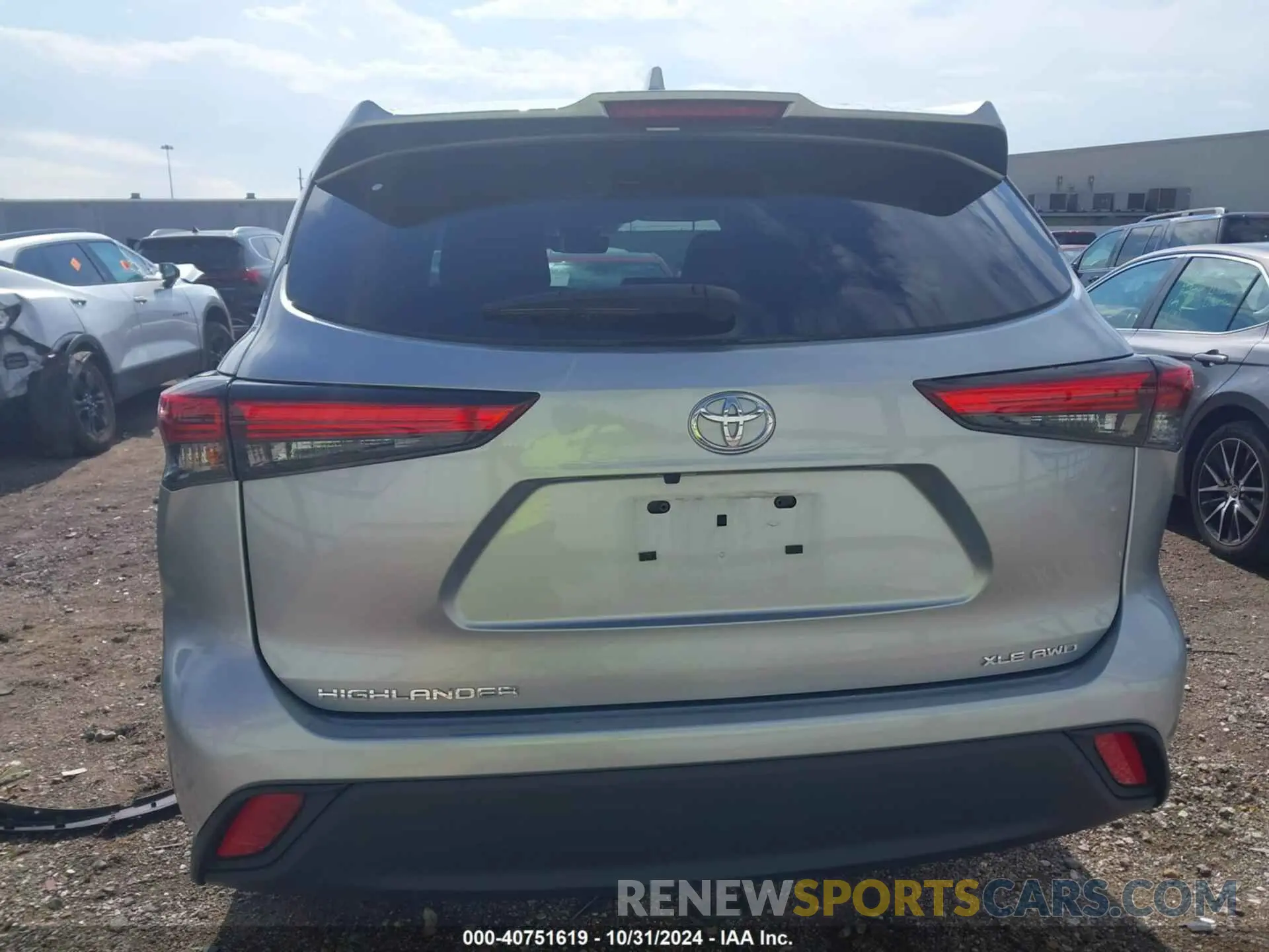 16 Photograph of a damaged car 5TDKDRBH9PS044865 TOYOTA HIGHLANDER 2023