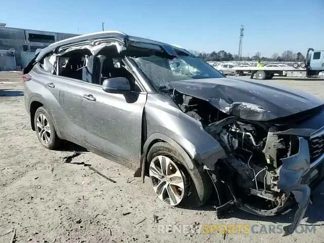 11 Photograph of a damaged car 5TDKDRBH9PS096125 TOYOTA HIGHLANDER 2023
