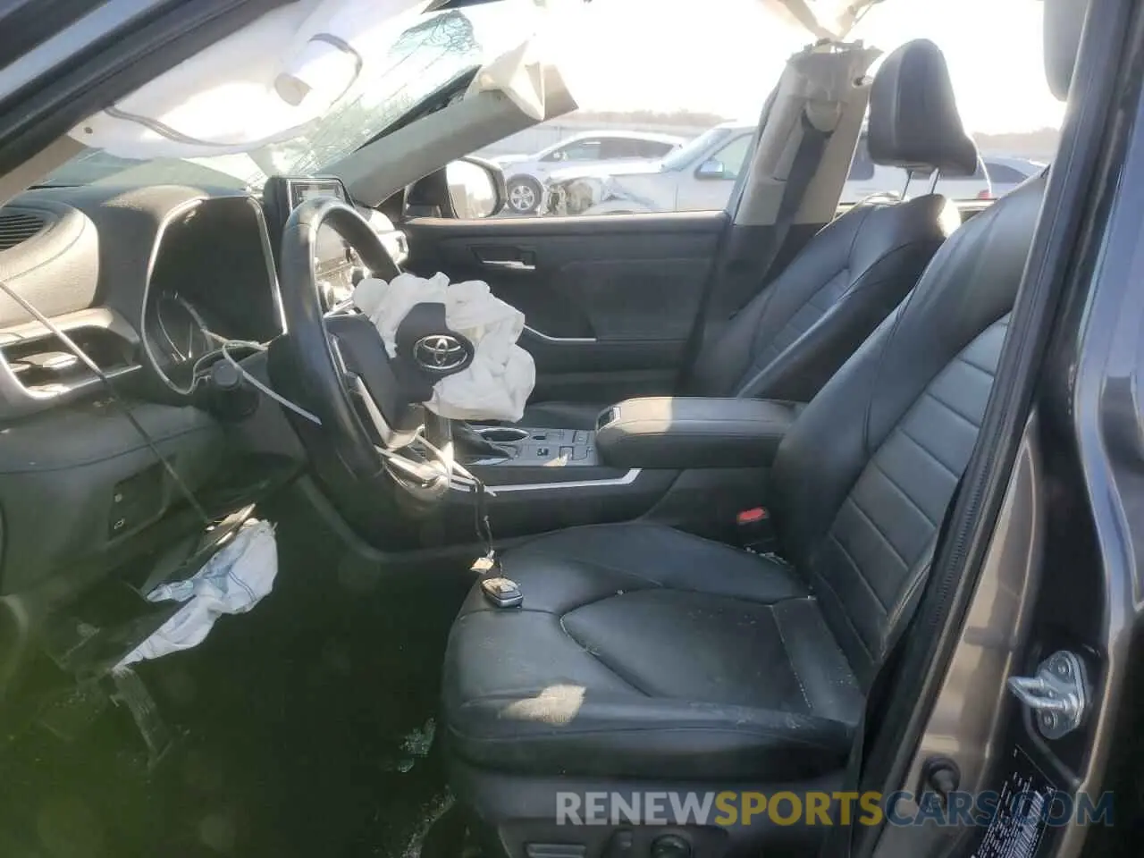 7 Photograph of a damaged car 5TDKDRBH9PS096125 TOYOTA HIGHLANDER 2023