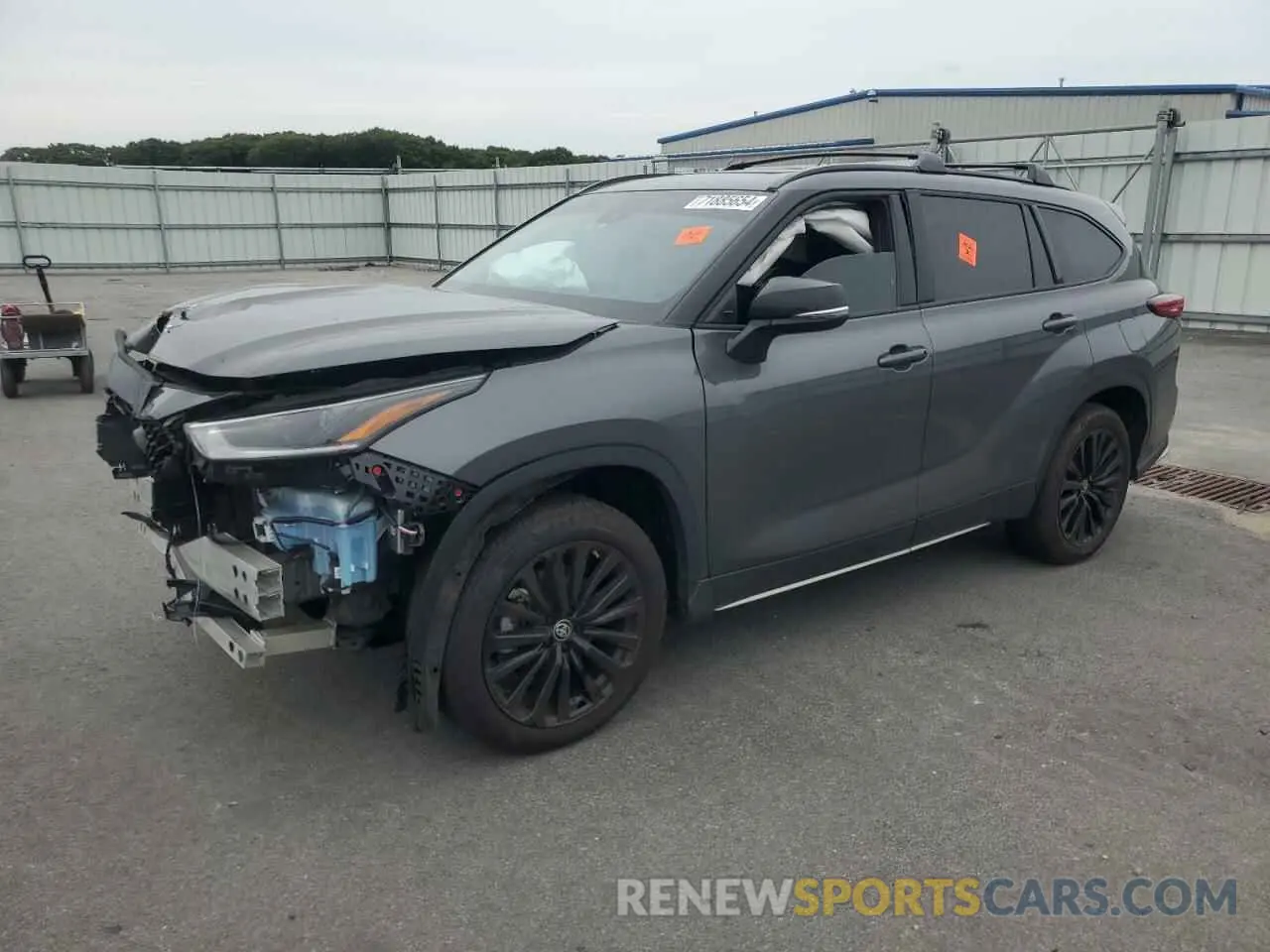 1 Photograph of a damaged car 5TDKDRBH9PS510634 TOYOTA HIGHLANDER 2023
