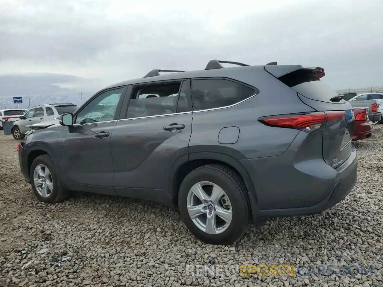 2 Photograph of a damaged car 5TDKDRBH9PS519155 TOYOTA HIGHLANDER 2023