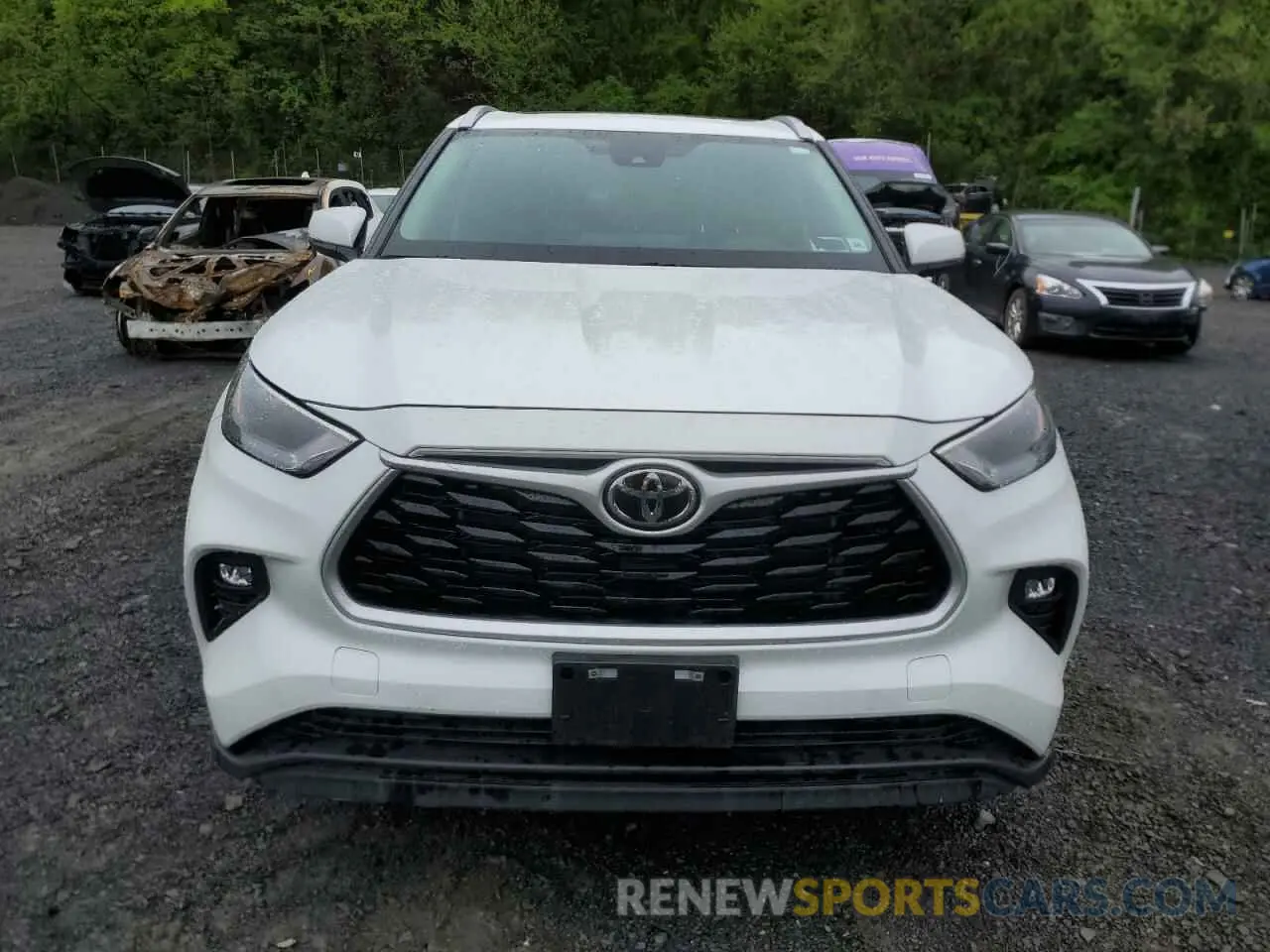 5 Photograph of a damaged car 5TDKDRBHXPS017299 TOYOTA HIGHLANDER 2023