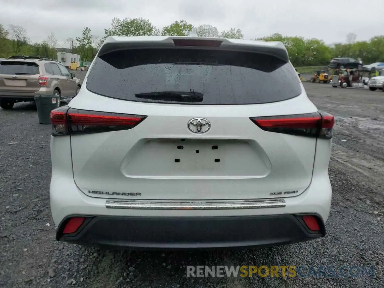 6 Photograph of a damaged car 5TDKDRBHXPS017299 TOYOTA HIGHLANDER 2023