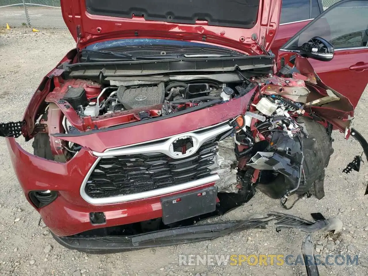 12 Фотография поврежденного автомобиля 5TDKDRBHXPS022406 TOYOTA HIGHLANDER 2023