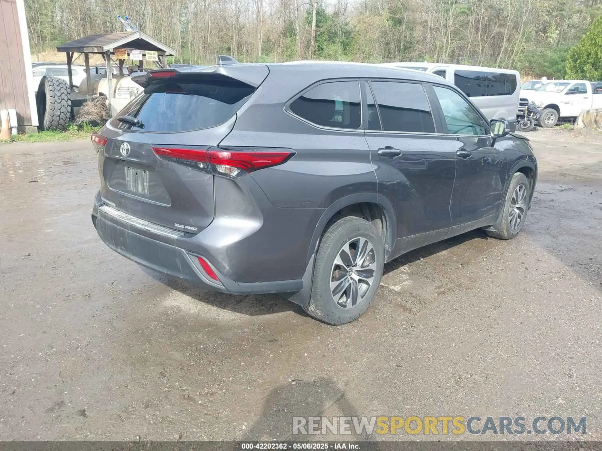 4 Фотография поврежденного автомобиля 5TDKDRBHXPS032904 TOYOTA HIGHLANDER 2023