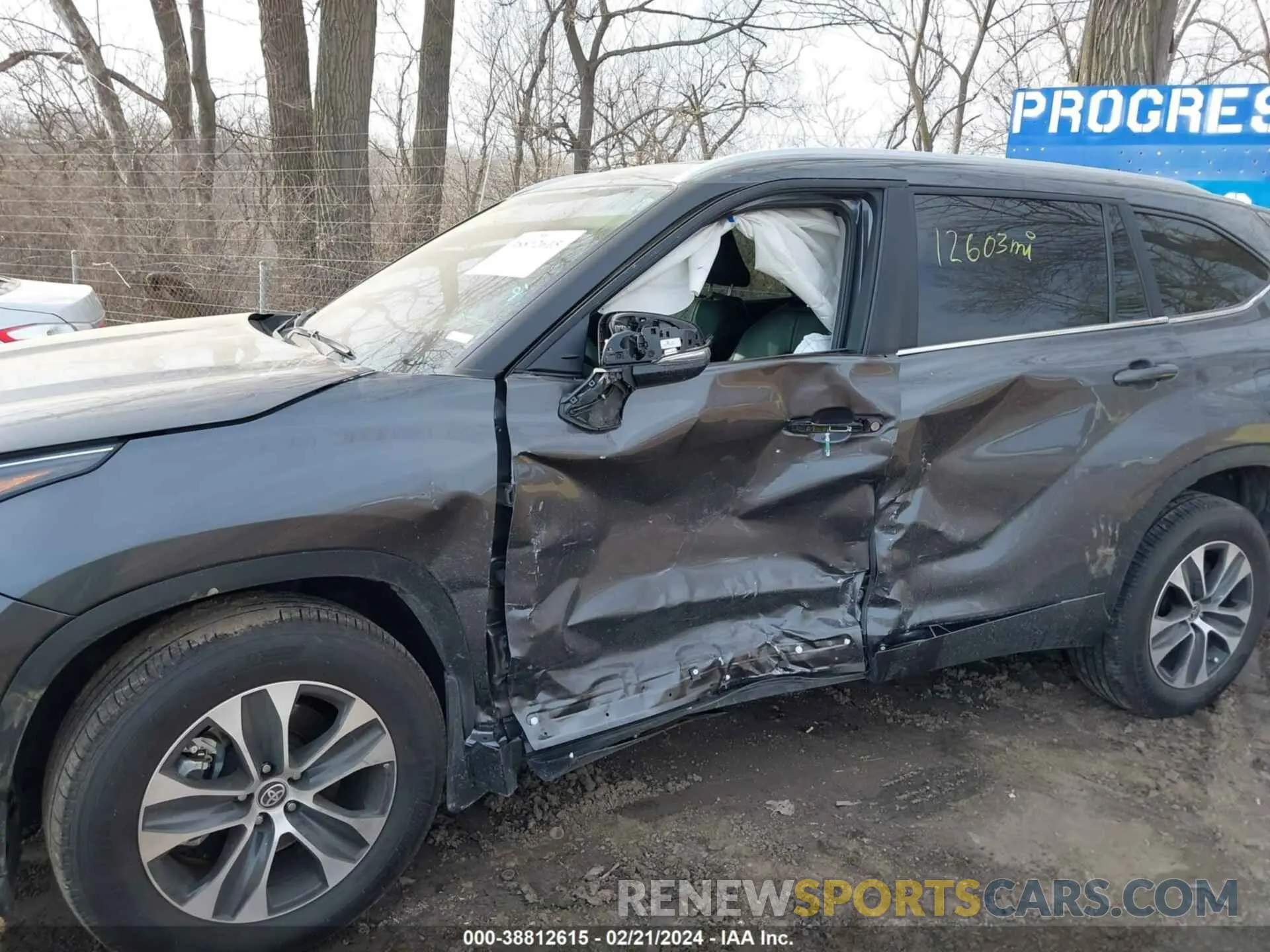 6 Фотография поврежденного автомобиля 5TDKDRBHXPS036242 TOYOTA HIGHLANDER 2023