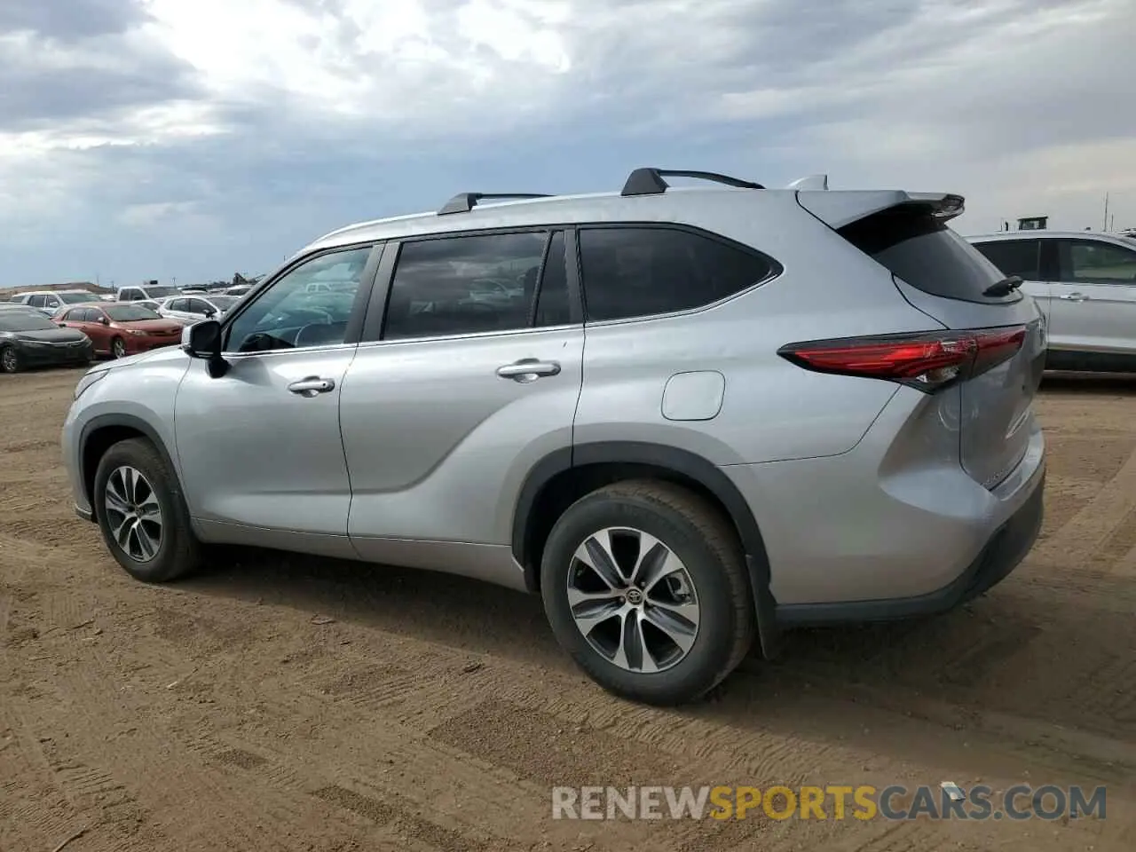 2 Фотография поврежденного автомобиля 5TDKDRBHXPS042753 TOYOTA HIGHLANDER 2023