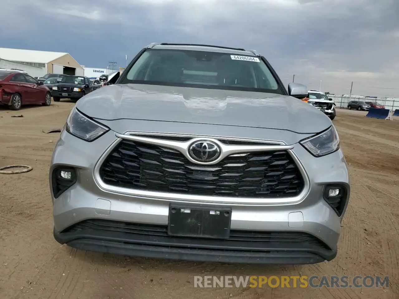 5 Фотография поврежденного автомобиля 5TDKDRBHXPS042753 TOYOTA HIGHLANDER 2023
