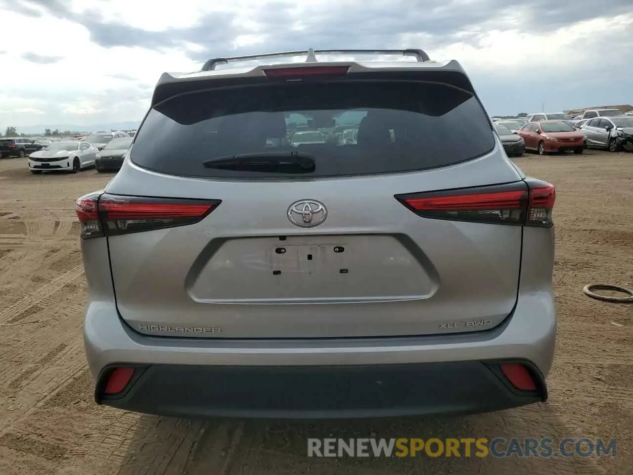 6 Фотография поврежденного автомобиля 5TDKDRBHXPS042753 TOYOTA HIGHLANDER 2023