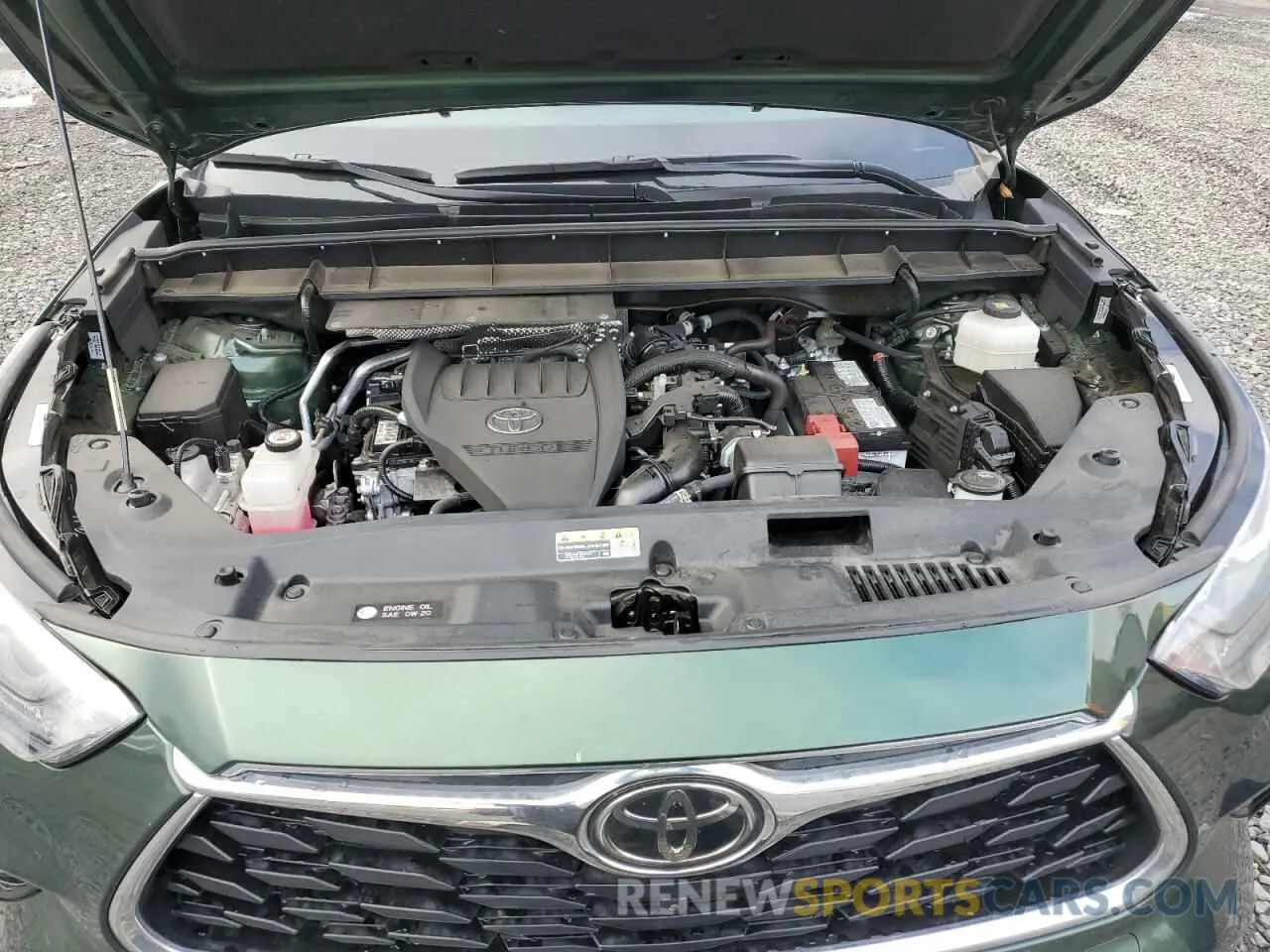 12 Фотография поврежденного автомобиля 5TDKDRBHXPS513462 TOYOTA HIGHLANDER 2023