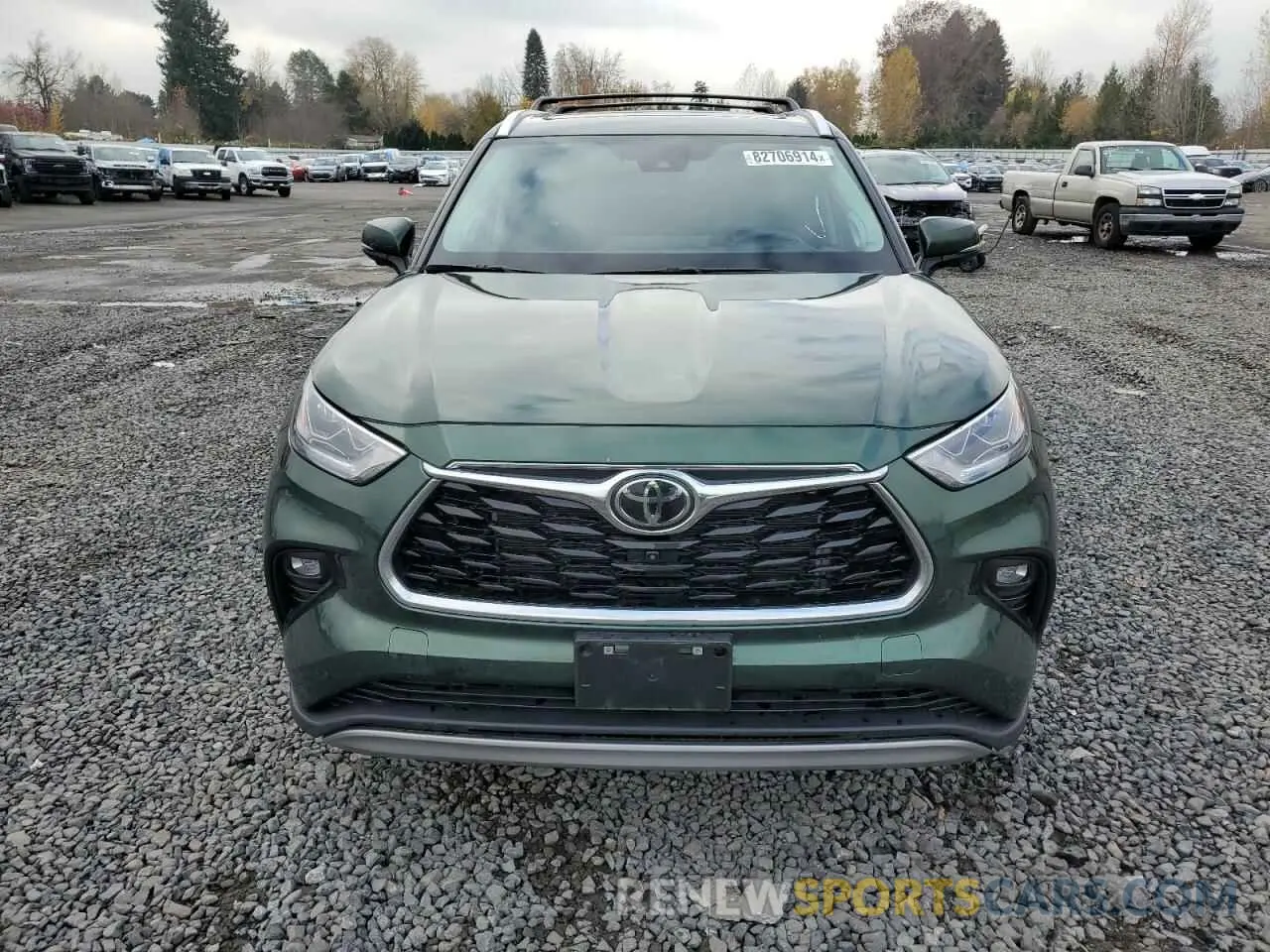 5 Фотография поврежденного автомобиля 5TDKDRBHXPS513462 TOYOTA HIGHLANDER 2023