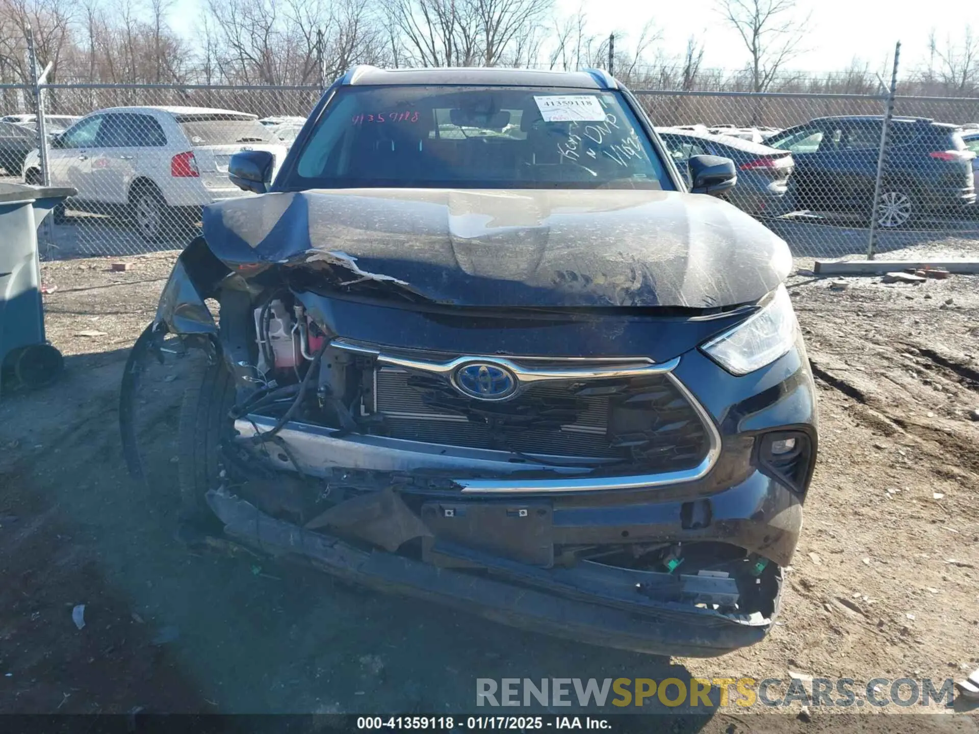 12 Photograph of a damaged car 5TDXBRCH1PS582776 TOYOTA HIGHLANDER 2023