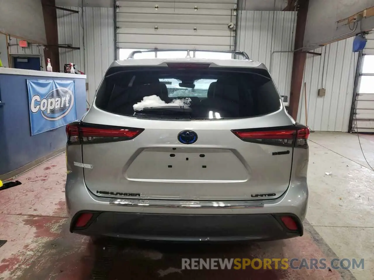 6 Фотография поврежденного автомобиля 5TDXBRCH2PS586089 TOYOTA HIGHLANDER 2023