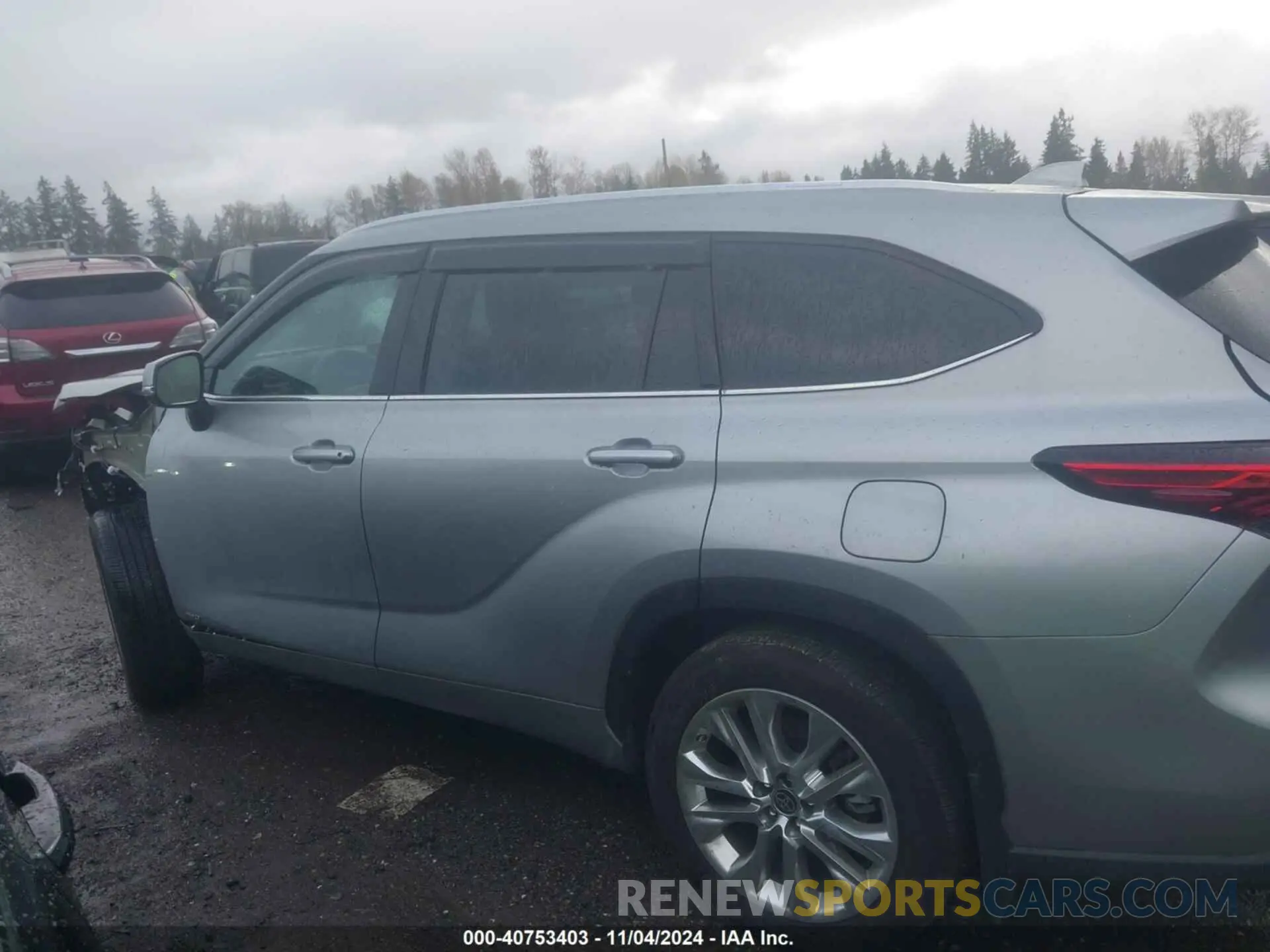 15 Photograph of a damaged car 5TDXBRCH5PS123394 TOYOTA HIGHLANDER 2023