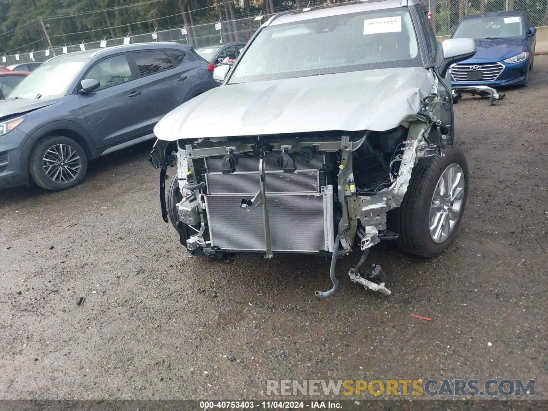 6 Photograph of a damaged car 5TDXBRCH5PS123394 TOYOTA HIGHLANDER 2023