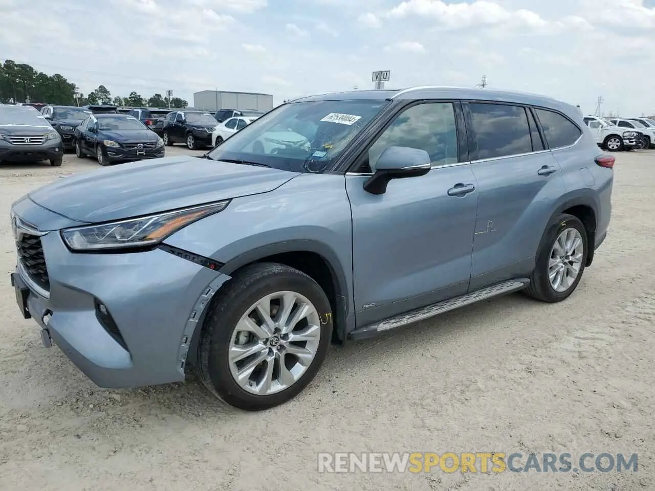 1 Photograph of a damaged car 5TDXBRCH5PS123976 TOYOTA HIGHLANDER 2023