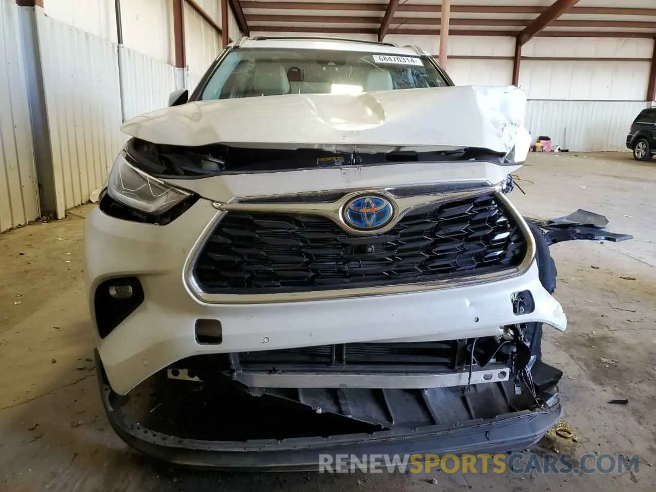 5 Photograph of a damaged car 5TDXBRCH8PS111160 TOYOTA HIGHLANDER 2023