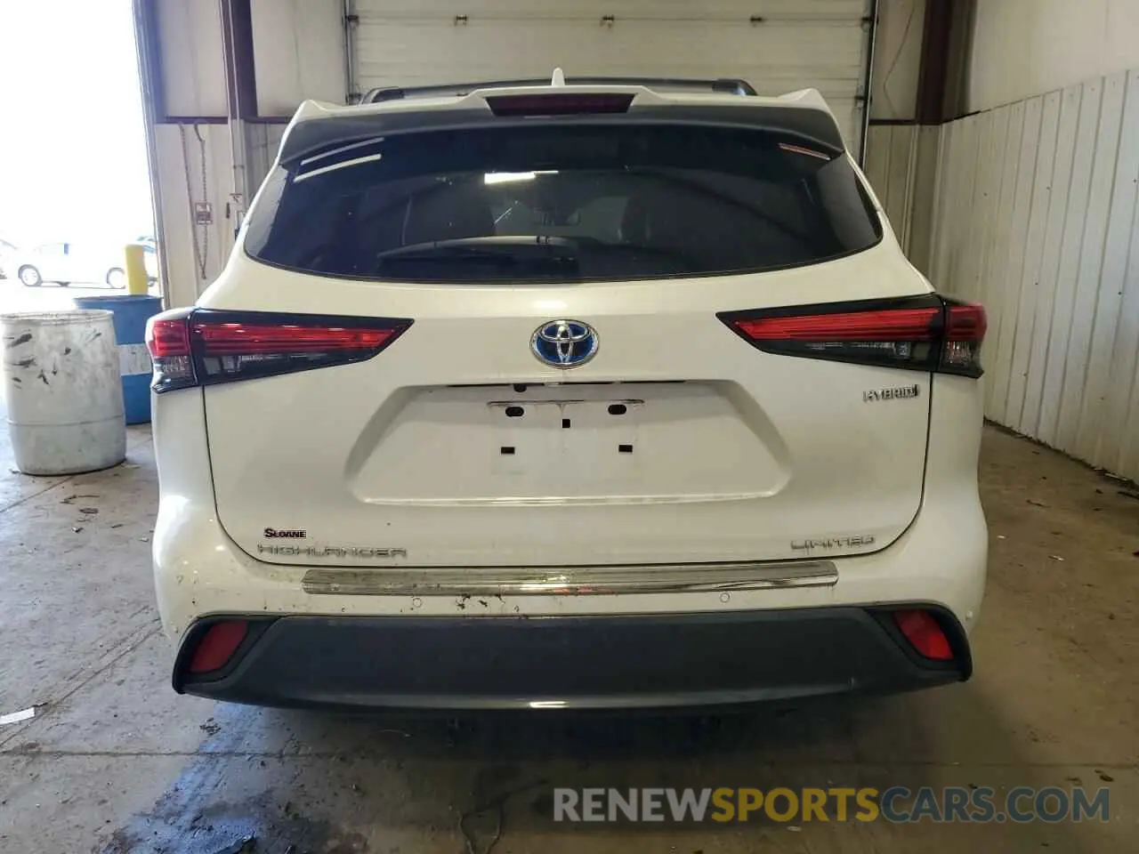 6 Photograph of a damaged car 5TDXBRCH8PS111160 TOYOTA HIGHLANDER 2023