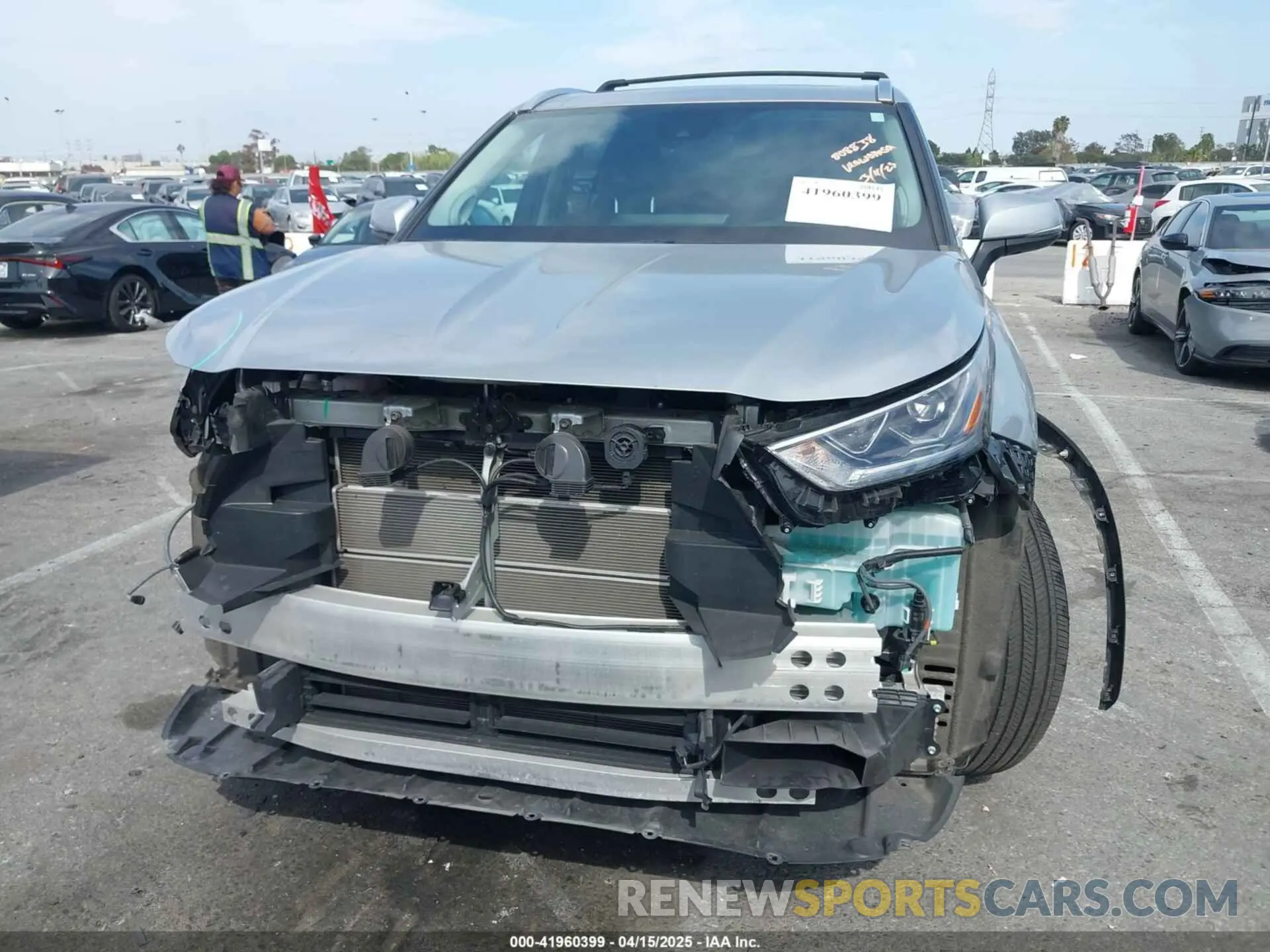 12 Photograph of a damaged car 5TDYARAH9PS523498 TOYOTA HIGHLANDER 2023