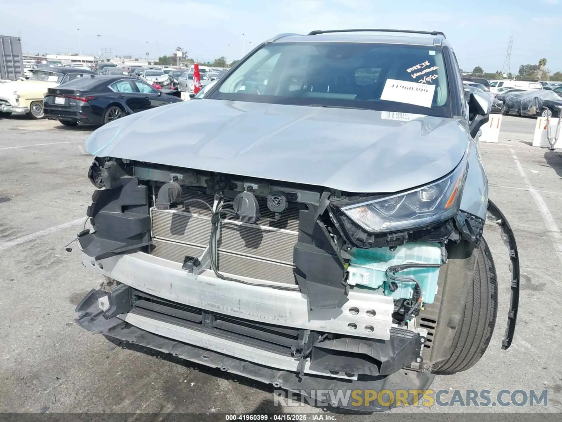 6 Photograph of a damaged car 5TDYARAH9PS523498 TOYOTA HIGHLANDER 2023