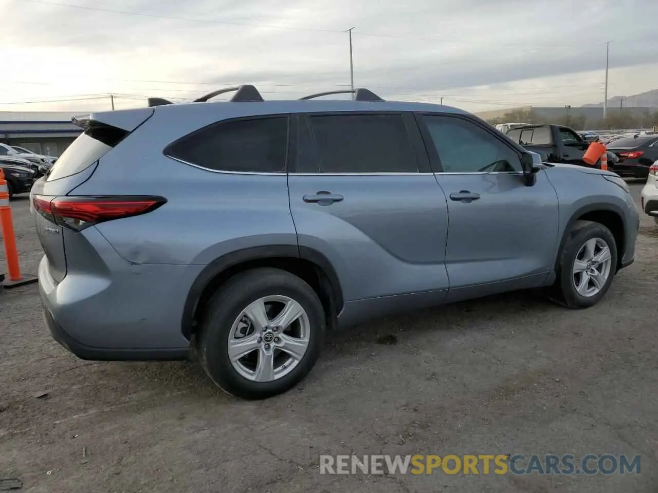 3 Фотография поврежденного автомобиля 5TDZARAH2PS525887 TOYOTA HIGHLANDER 2023