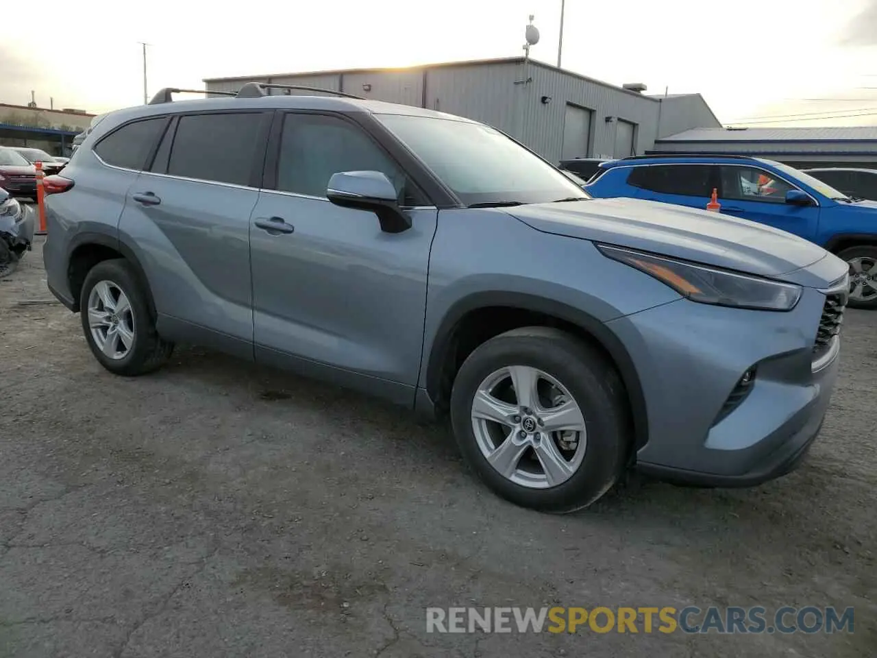 4 Фотография поврежденного автомобиля 5TDZARAH2PS525887 TOYOTA HIGHLANDER 2023