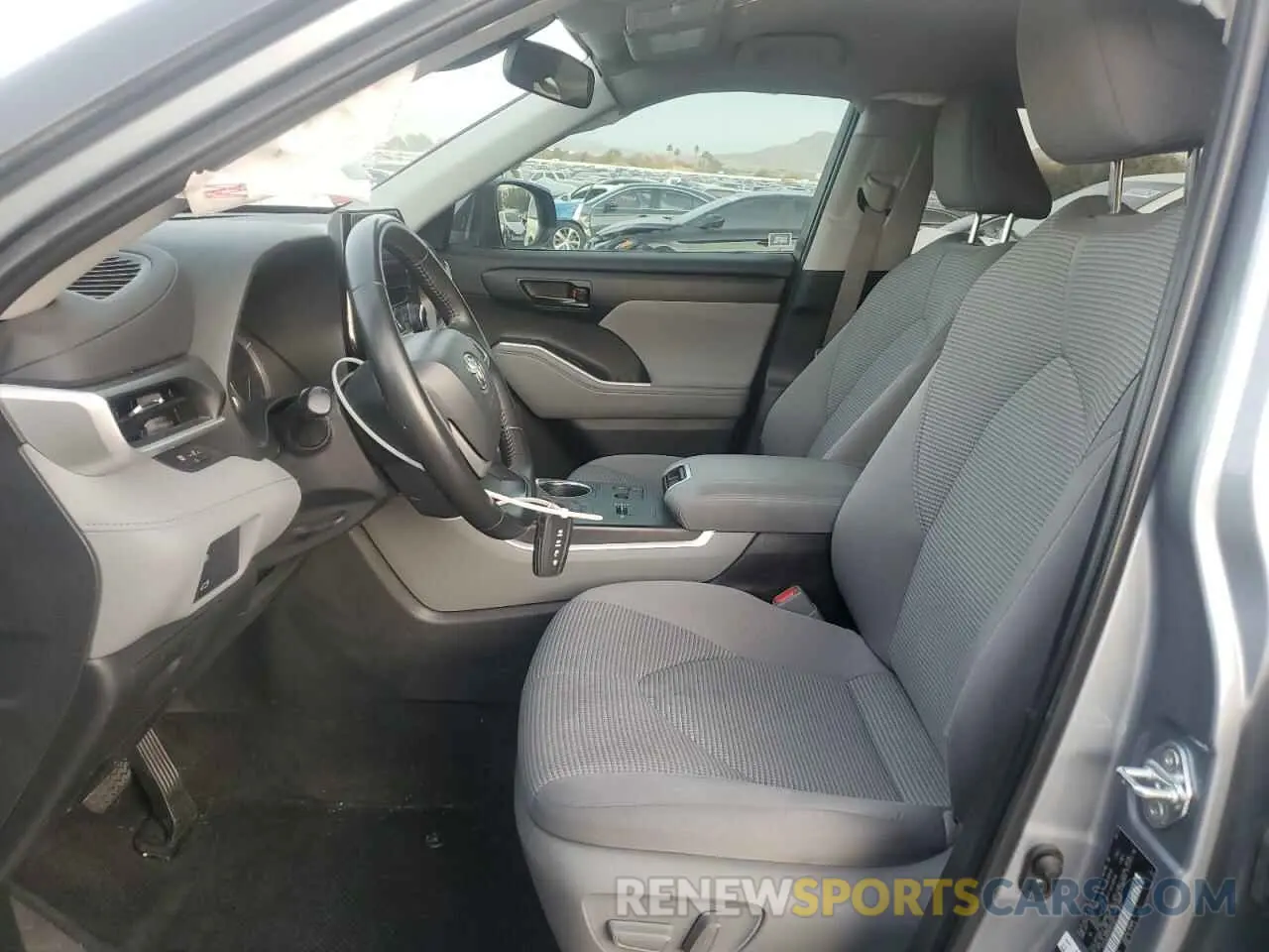 7 Фотография поврежденного автомобиля 5TDZARAH2PS525887 TOYOTA HIGHLANDER 2023